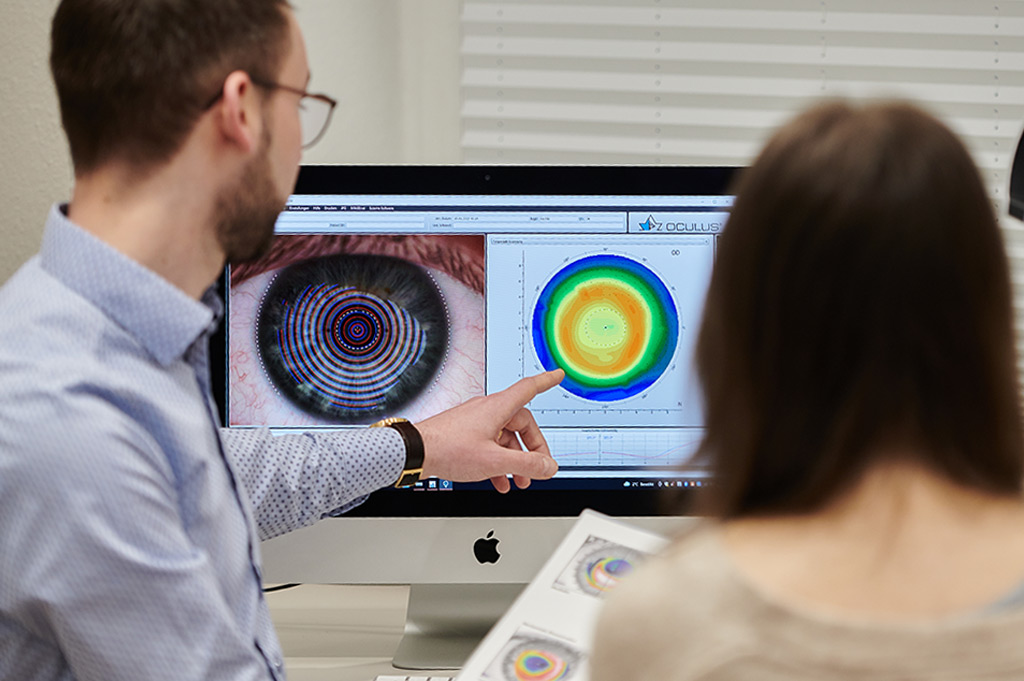 Myopie-Korrektur, Miyosmart, DIMS-Technologie, Optiker, Optometrist